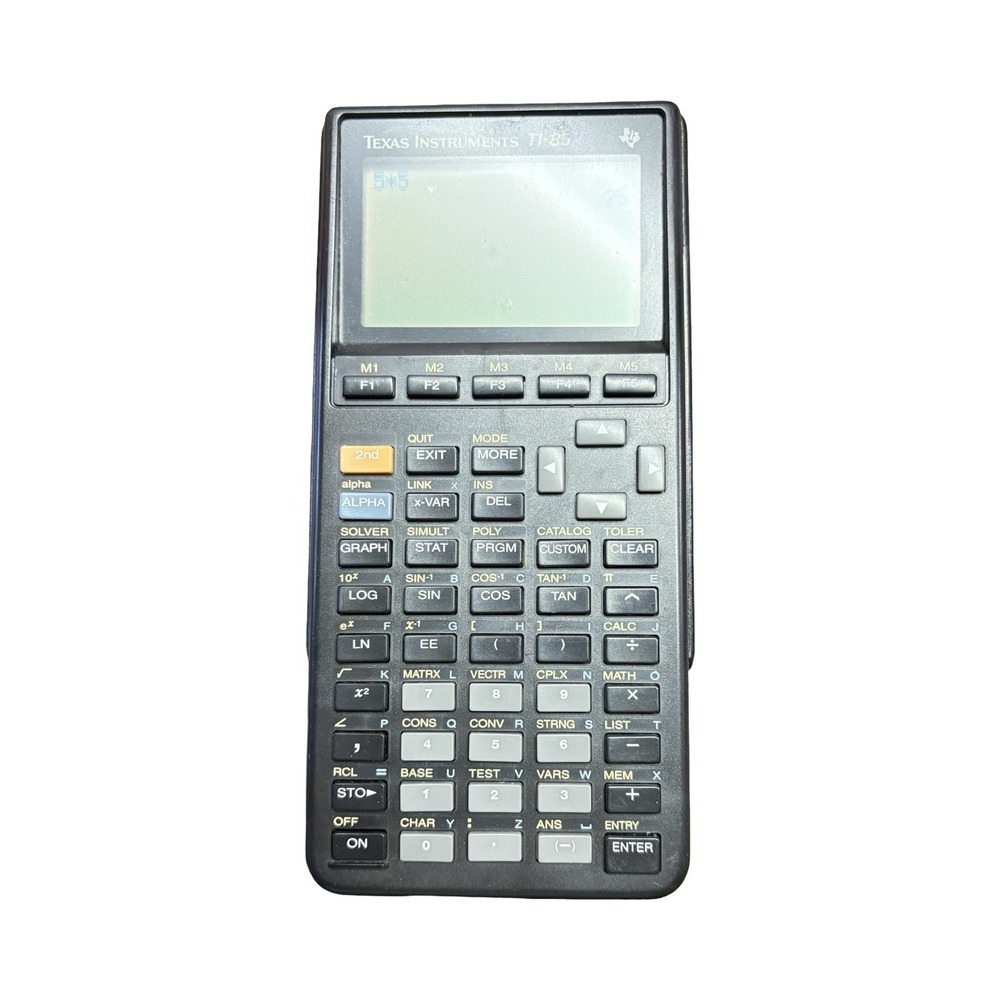 Texas Instruments TI-85 Graphing Calculator Engineering Math Science Pre-Owned